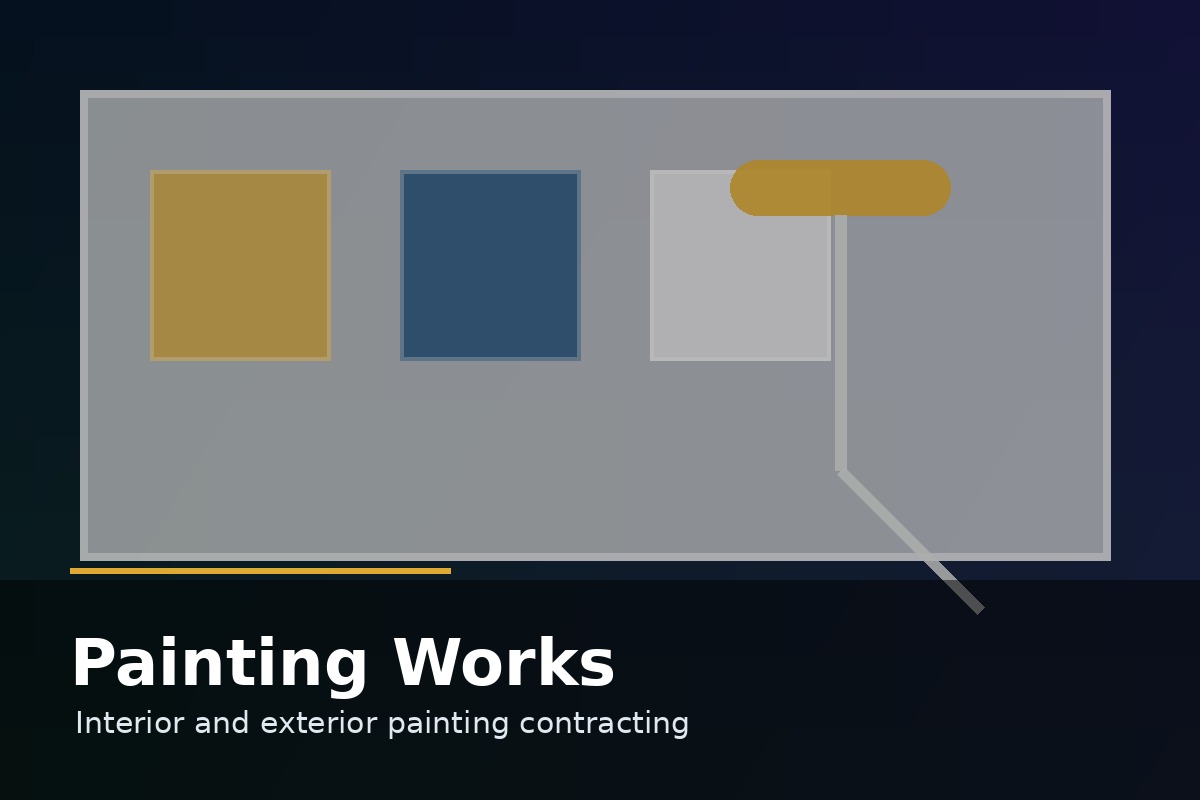 Painting contracting works